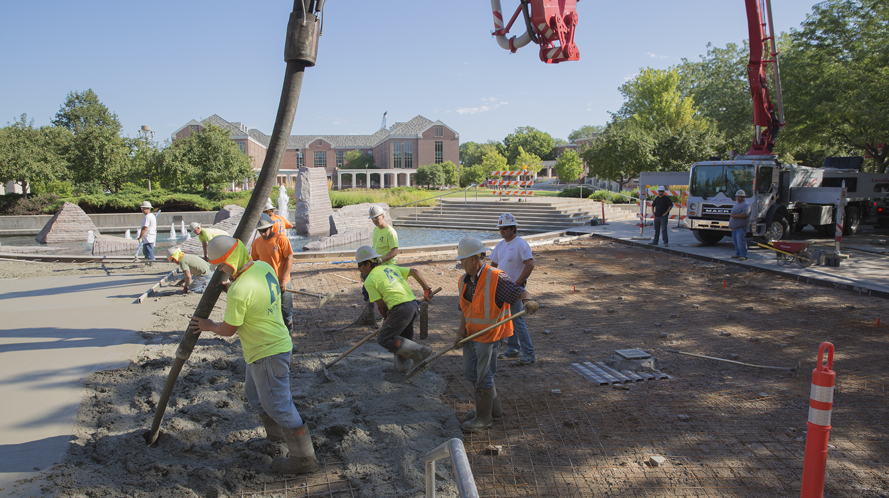 Concrete replacement projects race toward completion | Nebraska Today