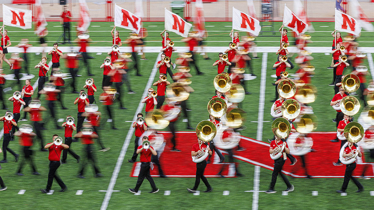 Cornhusker Marching Band makes debut Sept. 3 Nebraska Today