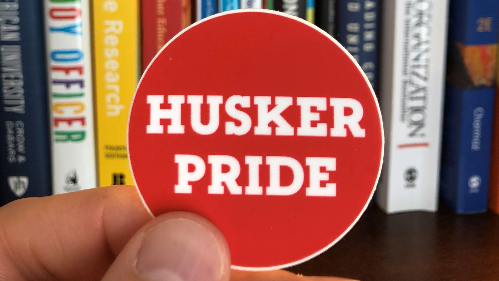 Jordan Gonzales showed his Husker pride and excitement about the NU Foundation's Glow Big Red fundraising event on Feb. 17-18. Learn more at https://go.unl.edu/gfv9.