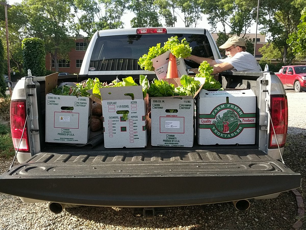Each Tuesday during the summer, community members are asked to bring extra produce from their gardens to the Backyard Farmer Garden. The produce will then be delivered to local food banks, pantries, kitchens and other charities.