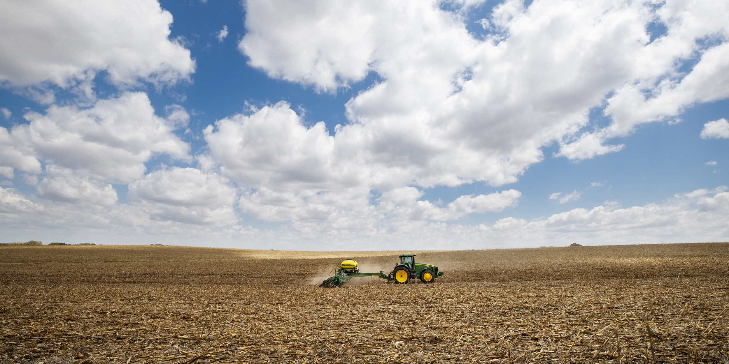 Carbon sequestration practices, such as no-till farming, can allow producers to create carbon credits and enter into contracts with aggregators who purchase the credits to offset the emissions of organizations they represent.