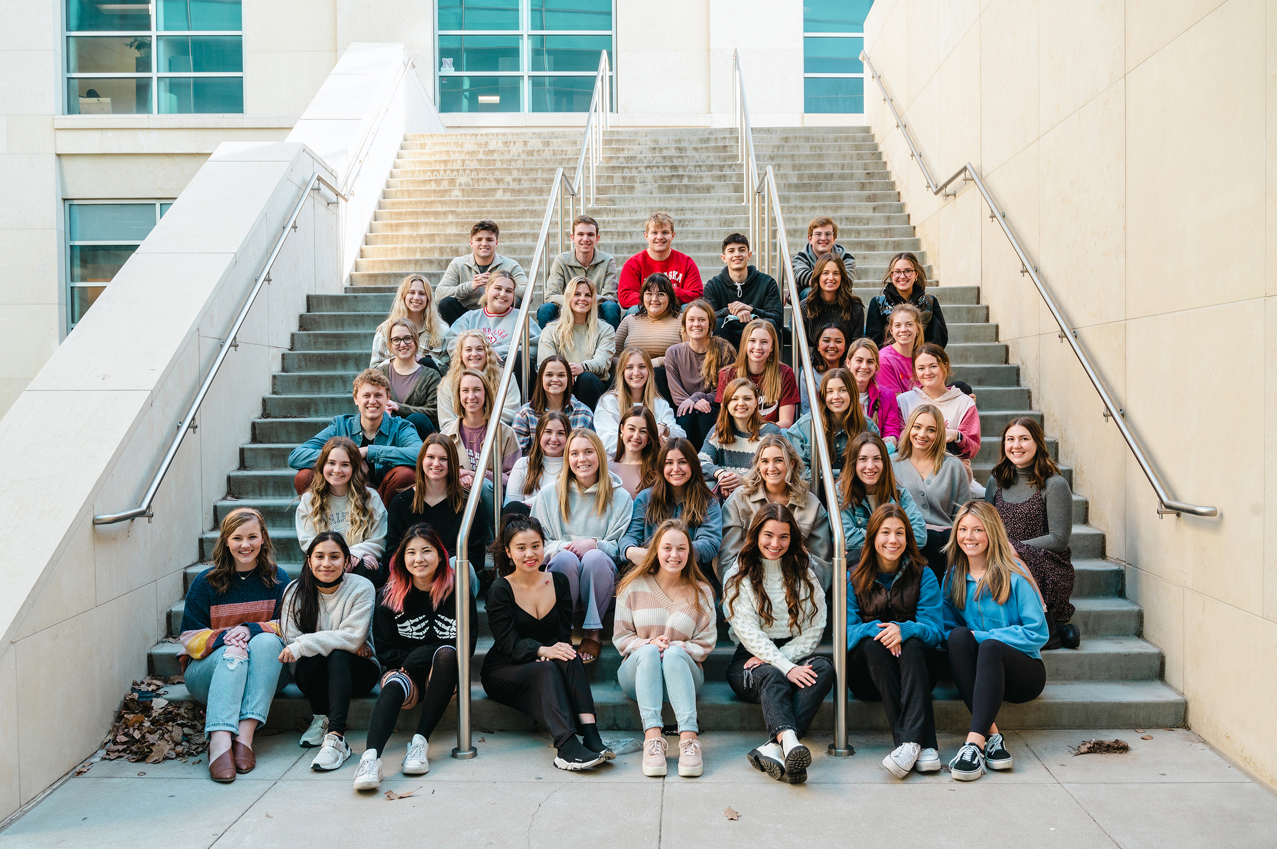 The Clifton Strengths Institute at the University of Nebraska–Lincoln recently welcomed 45 new student strengths coaches. The coaches serve as mentors to new College of Business students in Professional Enhancement I: Investing in Strengths.