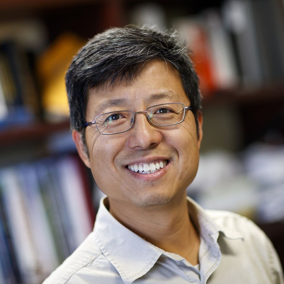 Color portrait of Chi Zhang, professor of biological sciences
