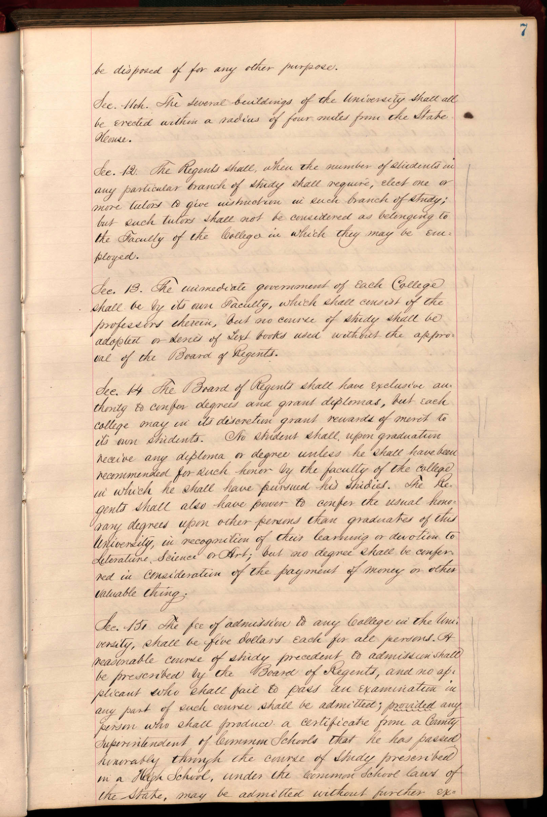 University of Nebraska charter, page 5