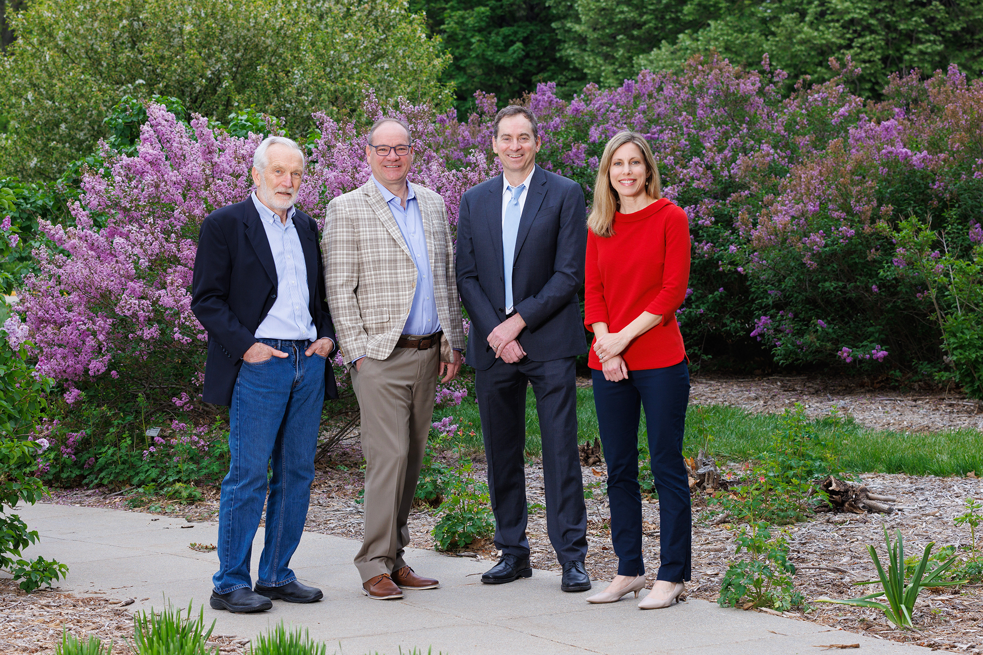 Group photo of Jill O’Donnell, John Beghin, Edward Balistreri and Matthew Schaefer