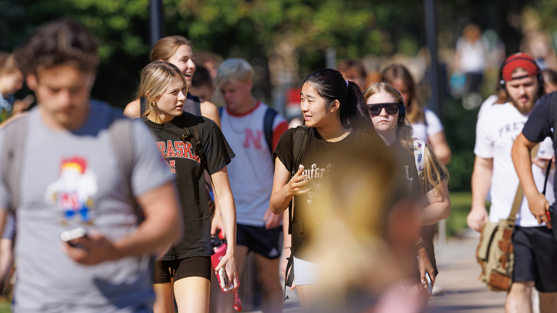 Student body grows in total Nebraskans, first-time Huskers, diversity