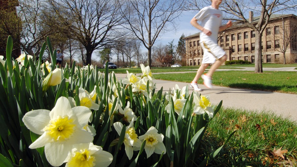 CASNR Week events open with a 5K Fun Run on April 13. (University Communications file photo)