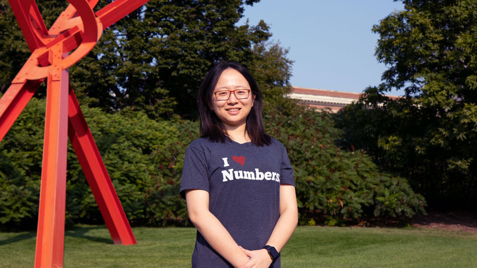Keting Chen, human sciences doctoral student in the Department of Child, Youth and Family Studies, is investigating how home and childcare environments affect preschool-aged children’s numeracy skills — the ability to understand and work with numbers.