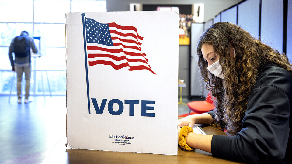 A Husker votes in her first election Nov. 3, 2020