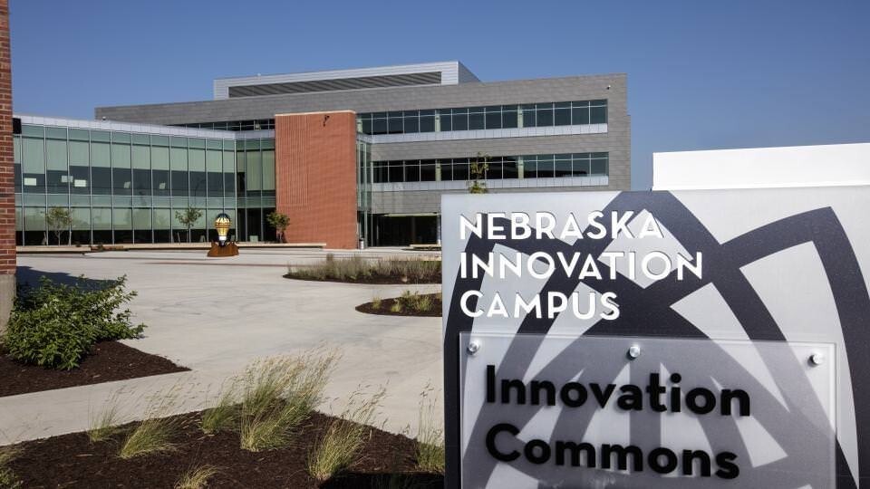Nebraska Innovation Campus is located at 2021 Transformation Dr., north of the city campus. 