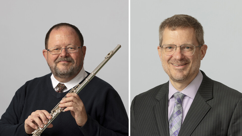 John Bailey and Christopher Marks will present a faculty recital titled “Contrasts” on Thursday, Feb. 10 in Kimball Recital Hall.
