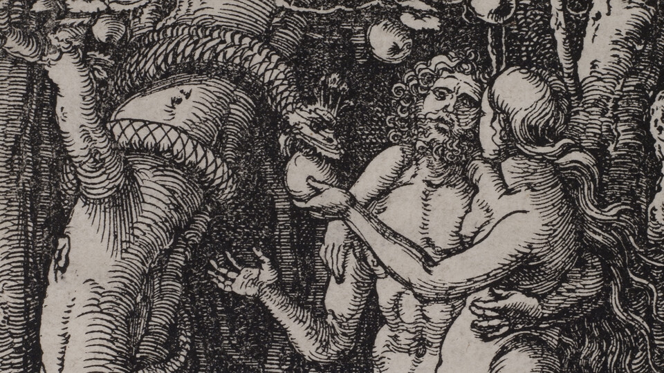 "The Fall of Man" (detail) by Albrecht Dürer