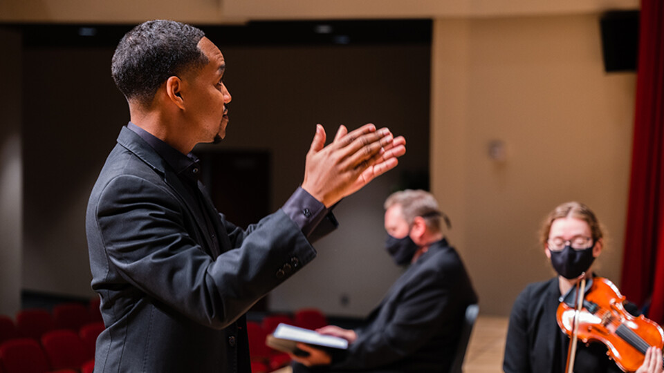 Assistant Professor of Music in Choral Activities Marques L.A. Garrett is organizing the George Walker Festival on April 5.