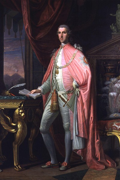 Portrait of Sir William Hamilton by David Allen, 1775.