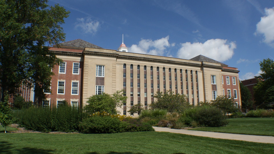 Exterior of Love Library South