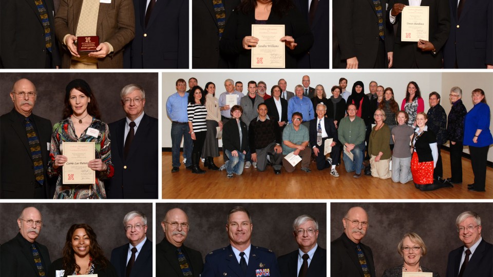 More than 140 faculty and staff were honored by the UNL Parents Association on Feb. 8.