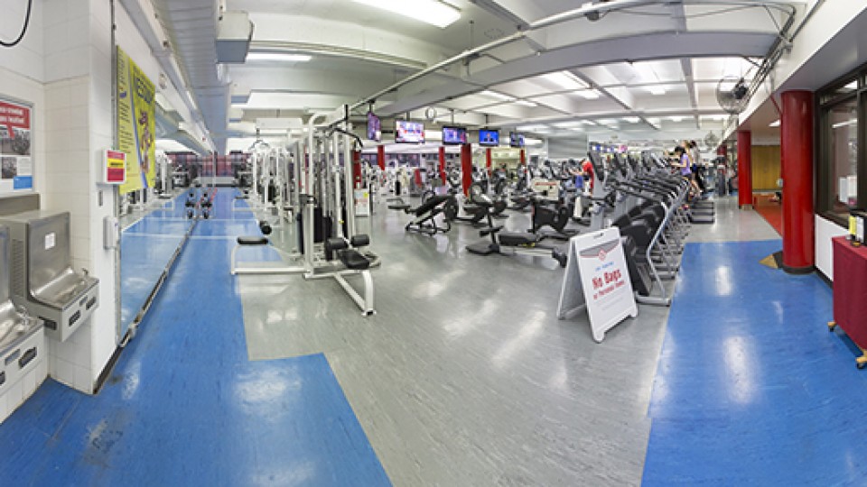Renovation of the City Campus Recreation Center will include the temporary relocation of the Strength and Conditioning Room. 