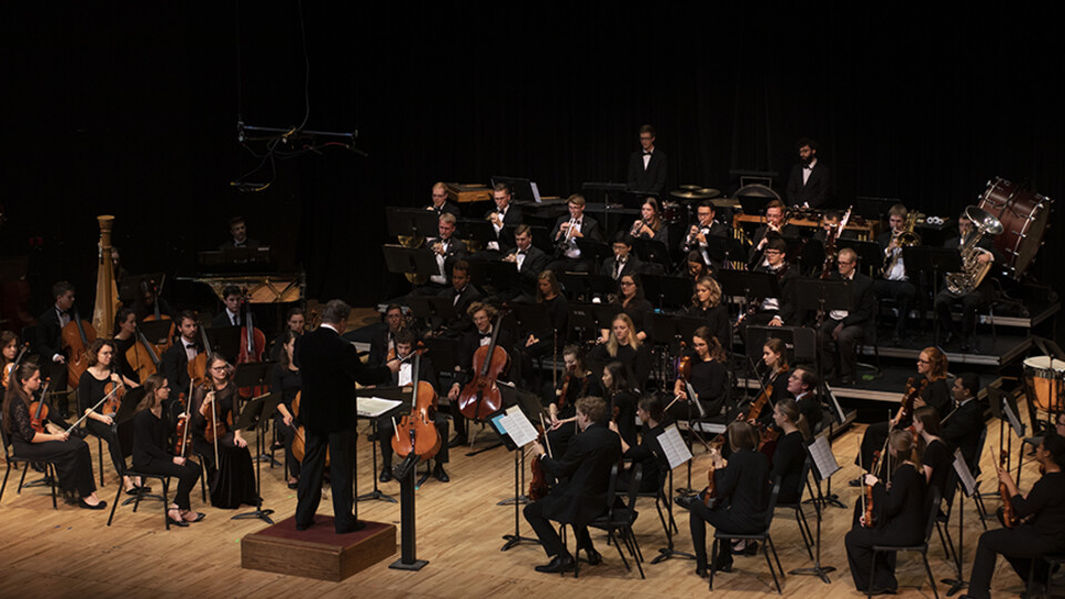 The Symphony Orchestra will perform Tuesday, Dec. 7 in Kimball Recital Hall.