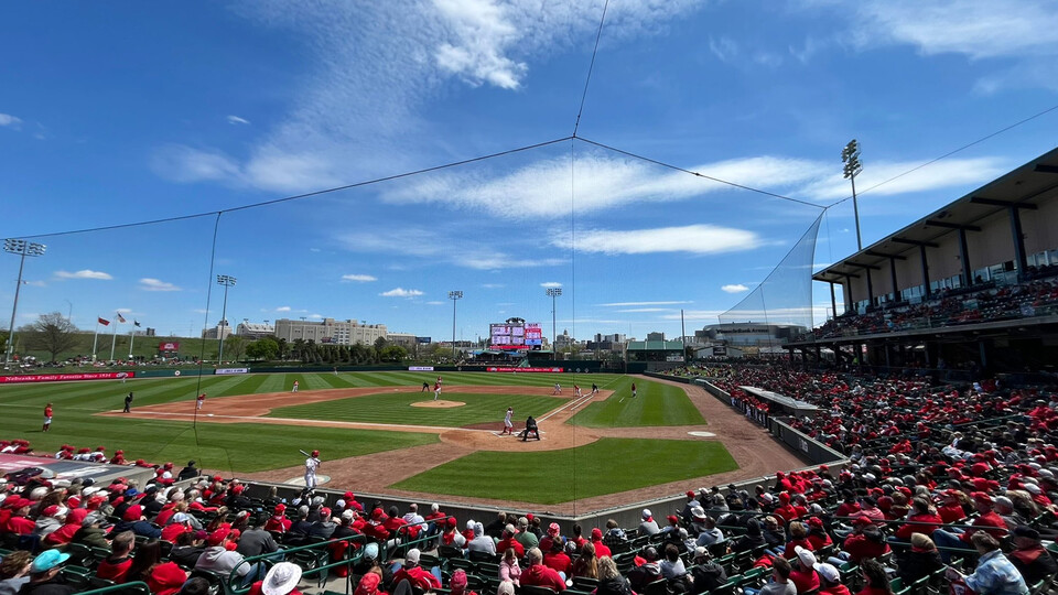 Every day is a great day at Nebraska U, but April 20 was especially beautiful at Haymarket Field, as captured in this post by Tyler Kai, associate athletics director for leadership gifts and capital projects. Learn more at https://go.unl.edu/h3y6.