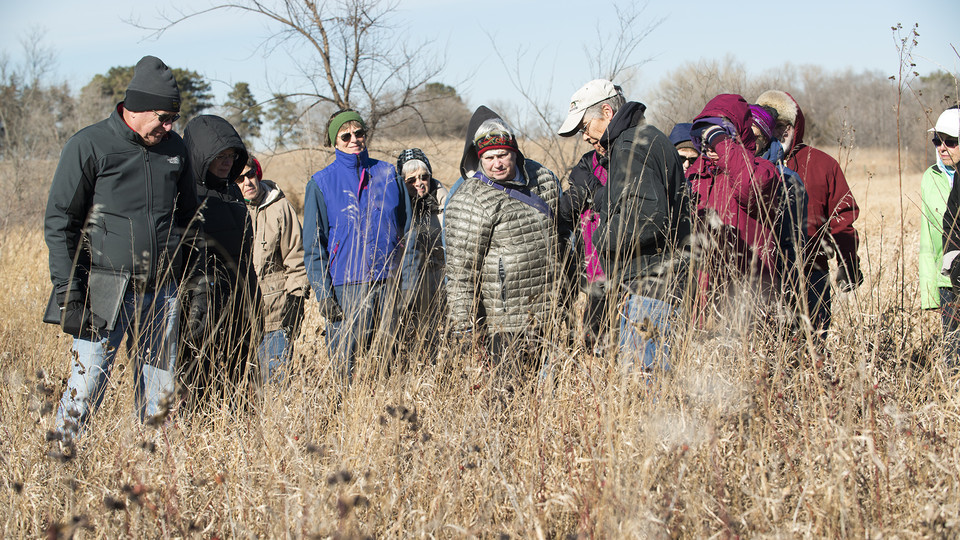 Members of Nebraska's Osher Lifelong Learning Institute participate in an outdoor ecology course. The program will hold an open house on Jan. 14.
