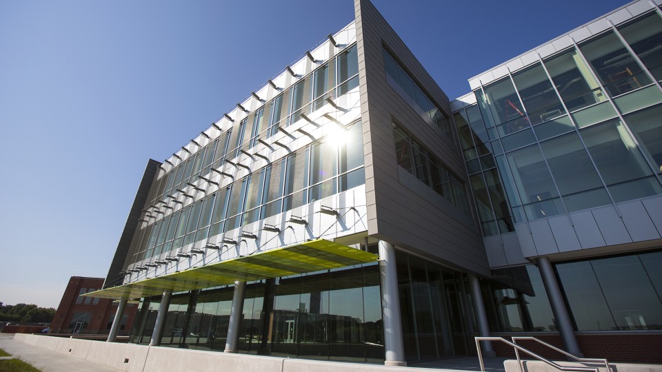 Innovation Commons on UNL's Nebraska Innovation Campus. The university has teamed with the City of Lincoln to create a system that warms and cools NIC buildings by exchanging heat from treated wastewater.