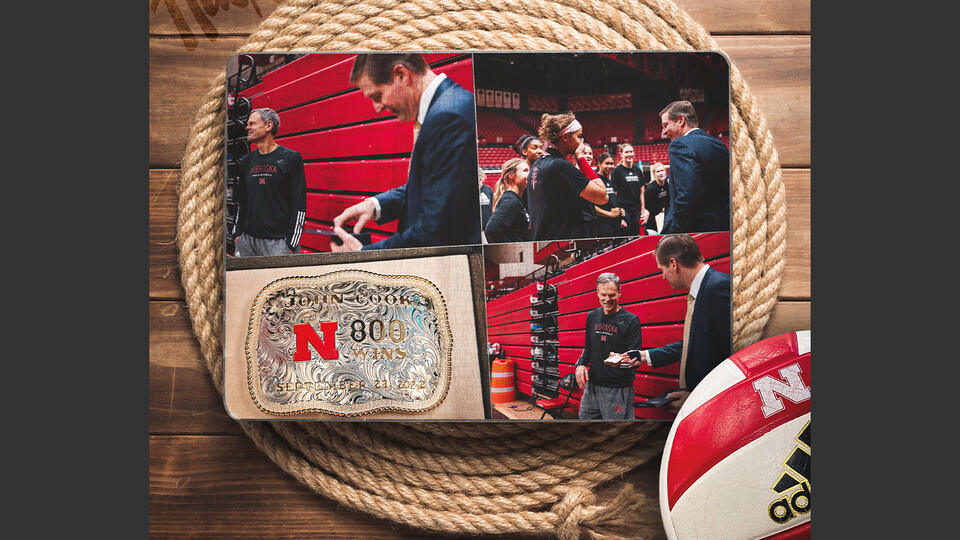 Photos of Husker Volleyball