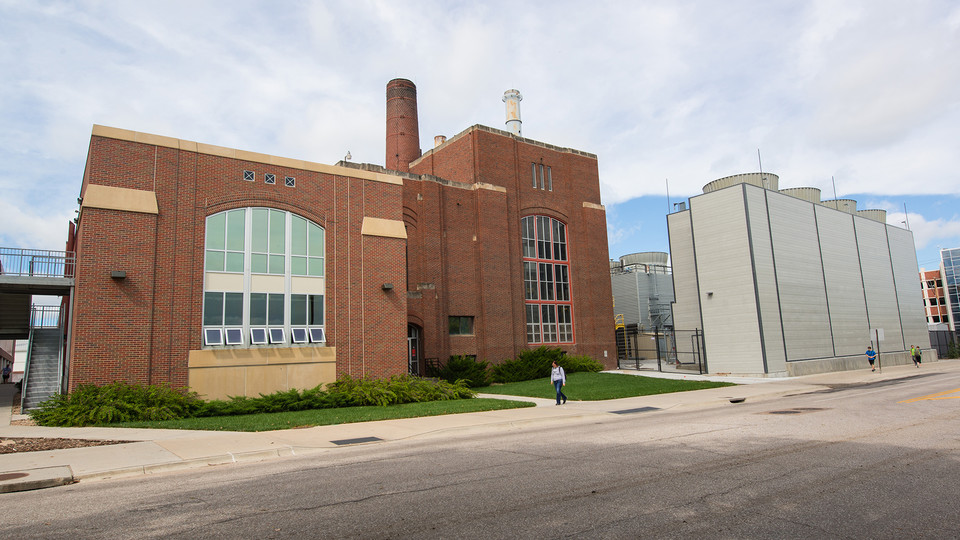Nebraska's City Campus Utility Plant was originally built  in 1929-30 as a coal-fired heating plant. Today, it generates steam and chilled water to provide heating and cooling to City Campus and some government buildings in downtown Lincoln.