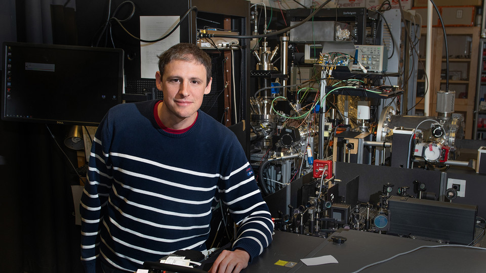 Nebraska's Martin Centurion has earned a $2 million U.S. Department of Energy grant to capture moving images of single molecules in chemical transformations triggered by light.