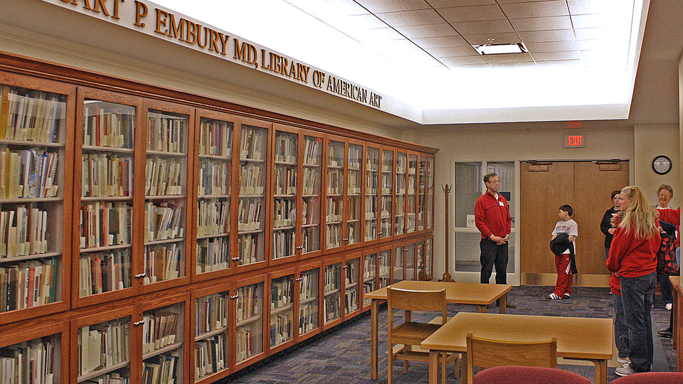 Stuart P. Embury MD Library of American Art in Love Library