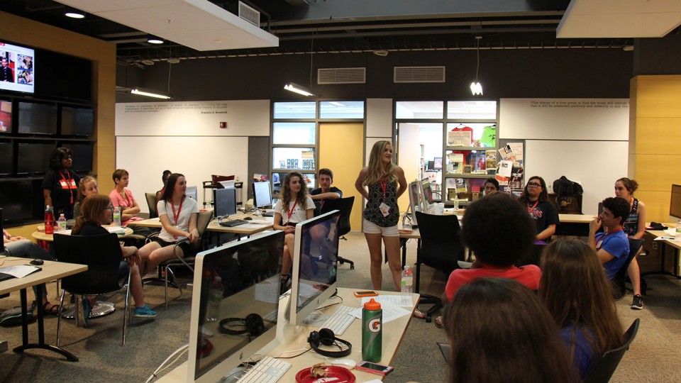 Twenty-one high school students participated in the second annual UNL Media Academy June 12-15.