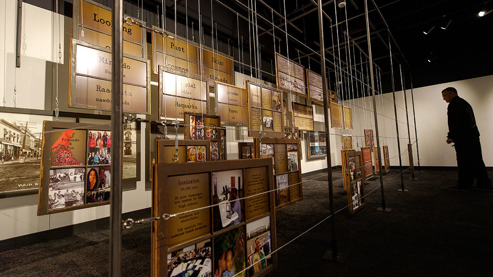 "Looking Past Skin: Our Common Threads" is located on the third floor of the Nebraska History Museum.
