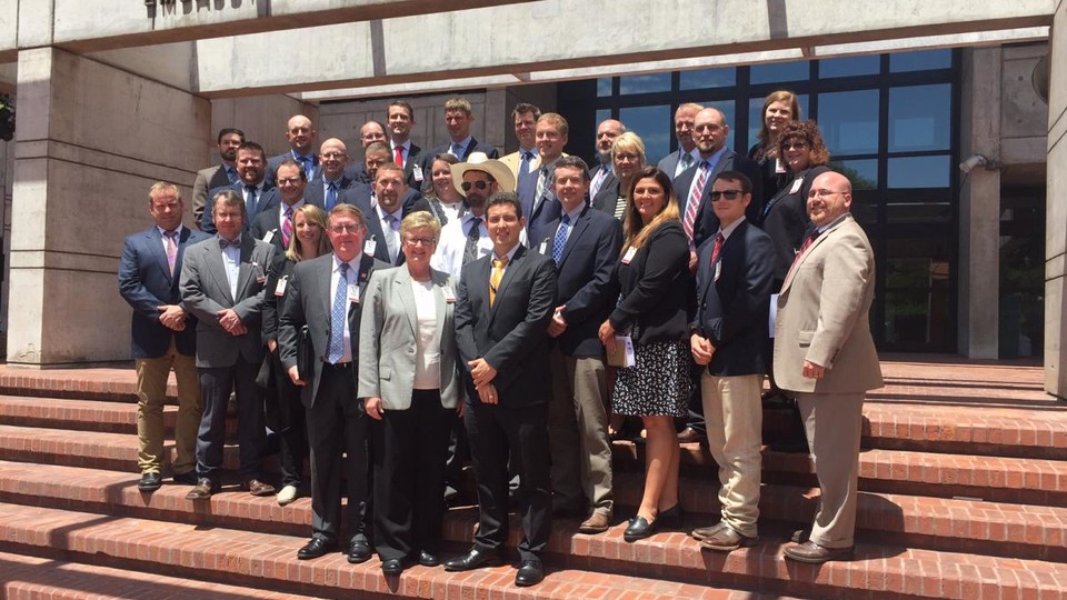 As part of Nebraska’s premier two-year agricultural leadership development program, Nebraska LEAD fellows participate in a two-week international travel seminar. Here Nebraska LEAD 36 fellows visit the U.S. Embassy in Buenos Aires, Argentina.