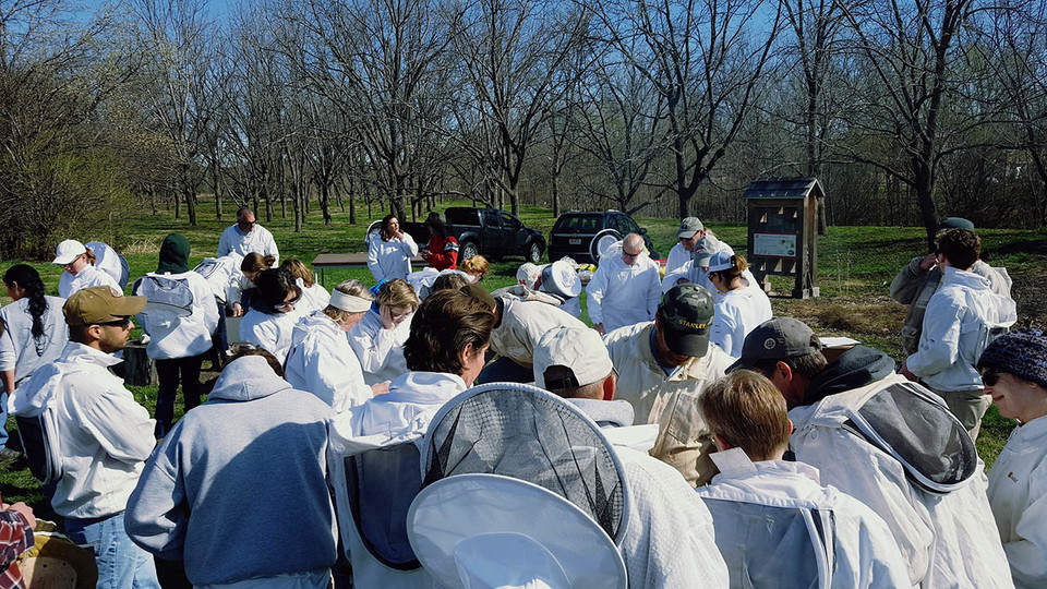 Those interested in learning about how to keep honey bees are encouraged to register for Nebraska Extension’s introductory beekeeping workshops.