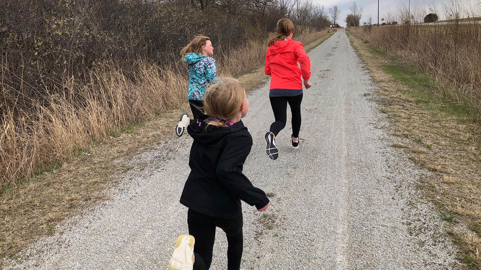 The goal of Marathon Kids is for participants to be physically active for the distance of a marathon, or 26.2 miles, by tracking one mile at a time.