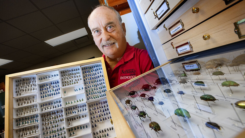 Steve Spomer, a research technician with the University of Nebraska–Lincoln’s Department of Entomology, will retire in December after 40 years with the university.