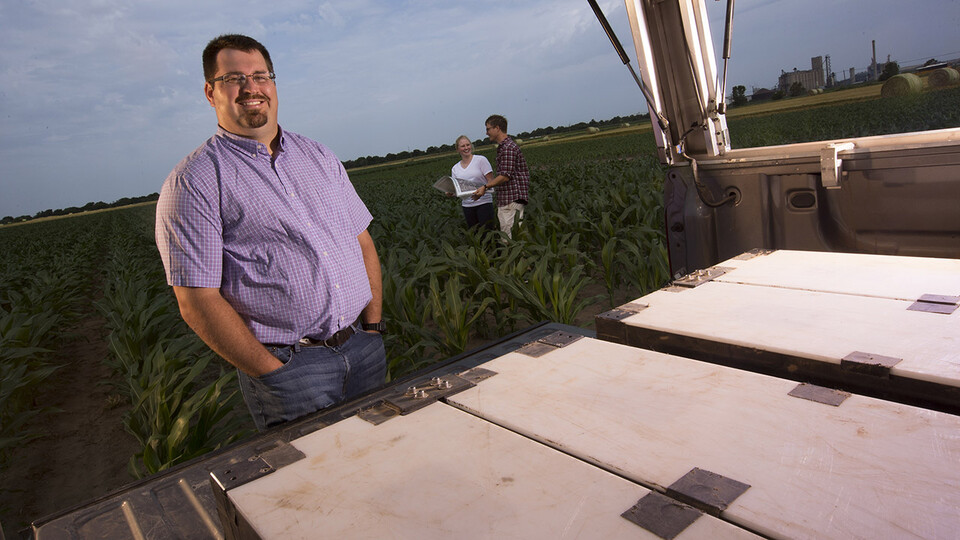 A research paper by Trenton Franz, associate professor of hydrogeophysics at Nebraska, and co-authors points to an innovative irrigation approach that could decrease water use while increasing producer profitability.