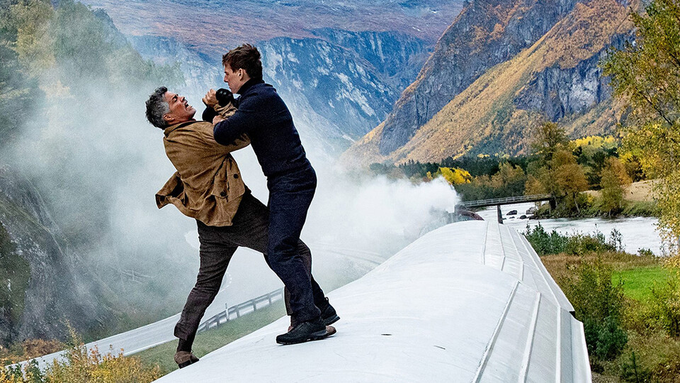 A still from a "Mission:Impossible" film.