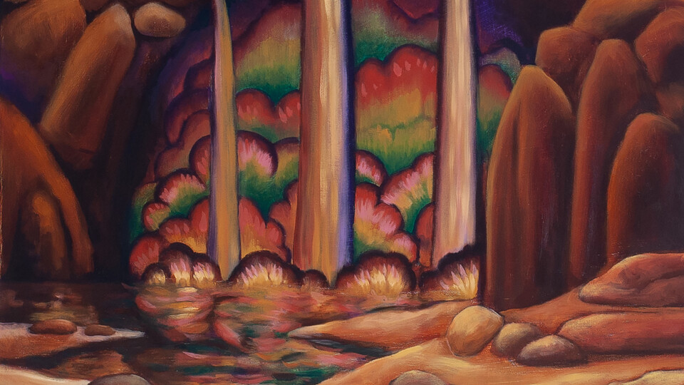 Detail of "Lost Falls."
