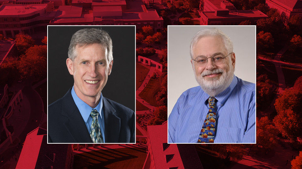 Nebraska's (from left) Tim Carr and Kurt Geisinger have been named finalists for associate vice chancellor and dean of graduate education.