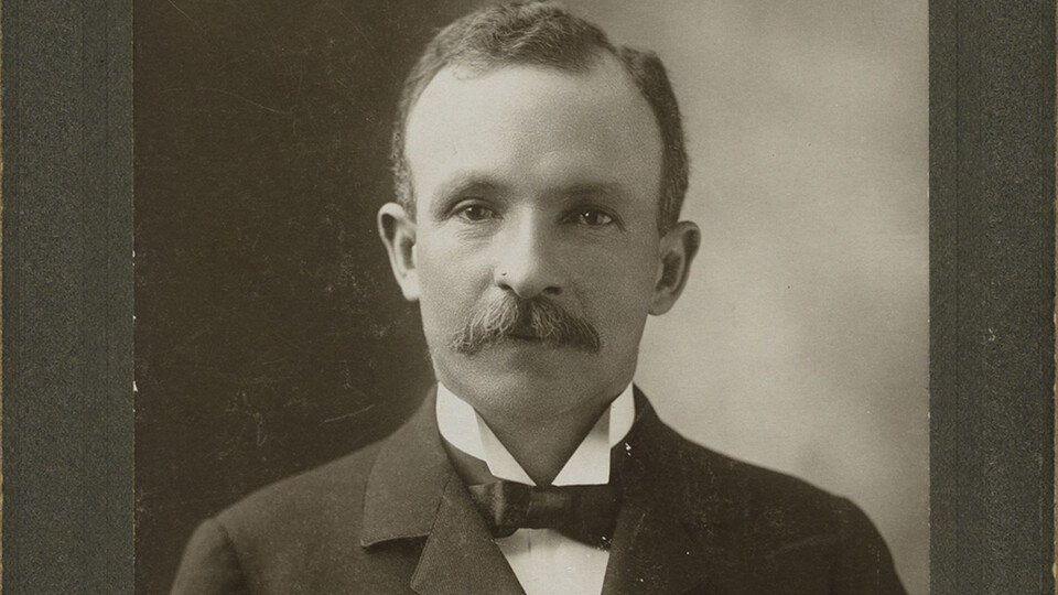 Charles Chesnutt, as photographed in 1897 or 1898.