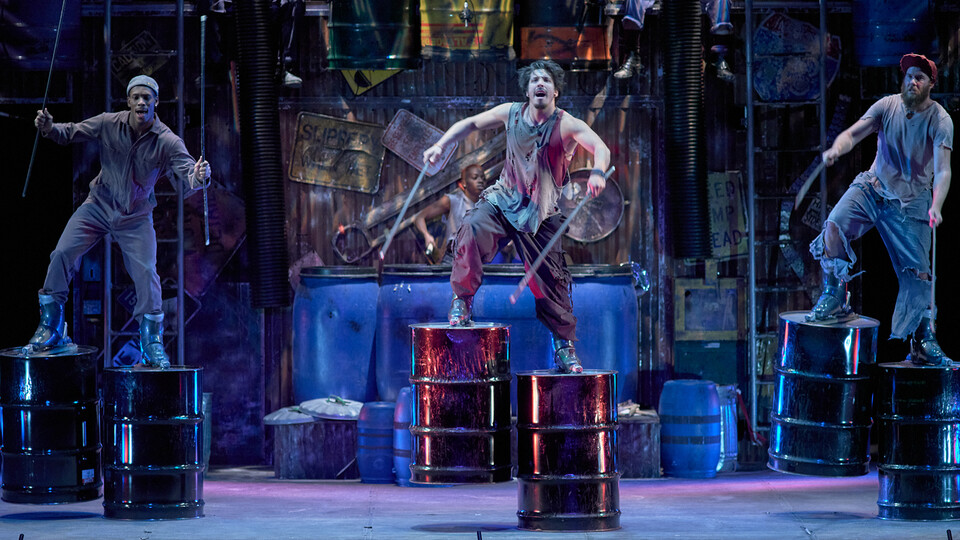 "STOMP" will play at the Lied Center for Performing Arts on Nov. 3-4. Alan Schuster, a 1975 Nebraska graduate, is an executive producer with "STOMP," having helped bring them to New York City and the Orpheum Theatre 30 years ago.