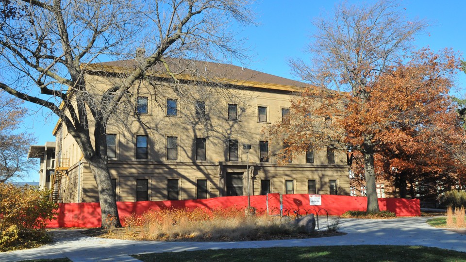 At 107 years old, Brace Labs is one of UNL’s oldest buildings. Previously home to physics and astronomy, Brace Labs is being converted into a center for innovative teaching.