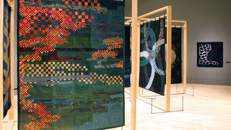 The Emiko Toda Loeb exhibition at the International Quilt Museum is open through Oct. 27.