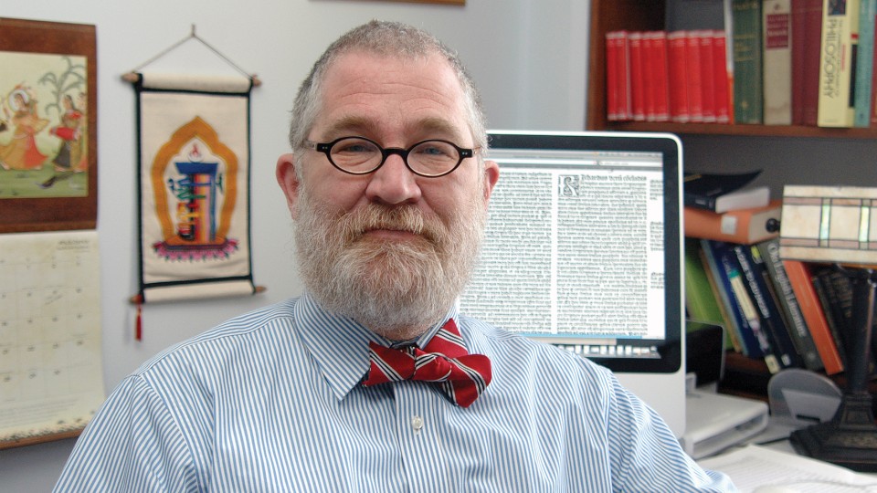A book by Stephen Lahey, professor of classics and religious studies, has been credited with saving a student's life in the wake of the Nov. 20 Florida State shooting.