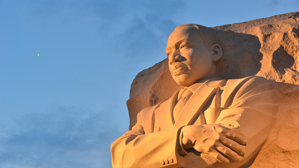 The University of Nebraska–Lincoln will celebrate the legacy of Martin Luther King Jr., who is shown here in a memorial in Washington, D.C., during the week of Jan. 21.
