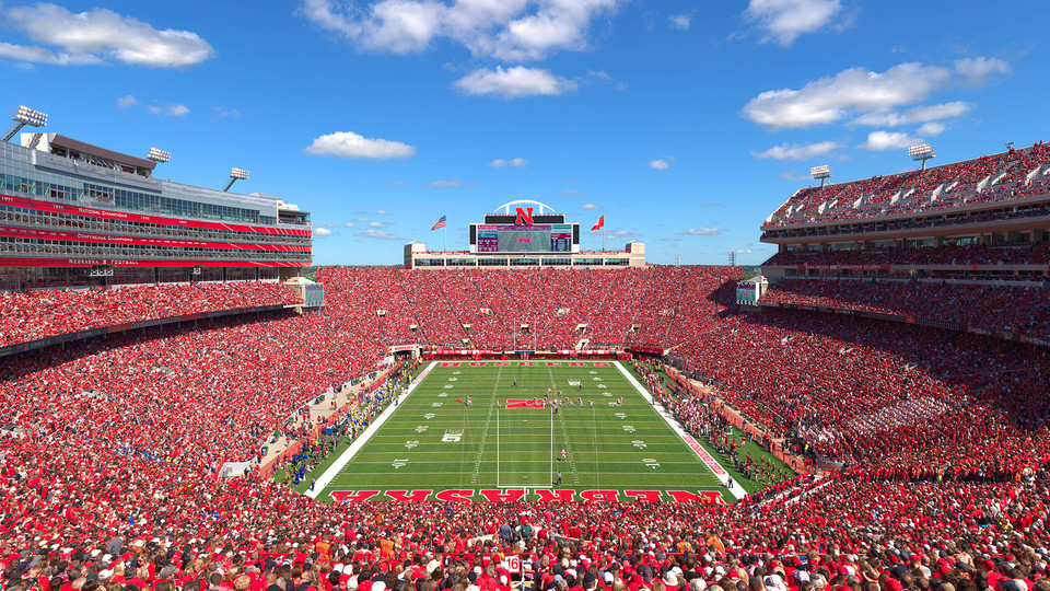 Nebraska's Memorial Stadium will host Husker football's annual Red-White Spring Game on April 21. The game was previously scheduled for April 14.