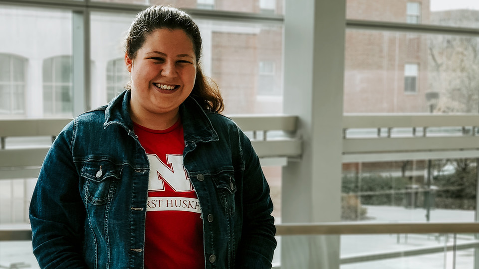 Through determination and support from campus programs, Natalia Koval has succeeded as a first-generation student at the University of Nebraska–Lincoln.