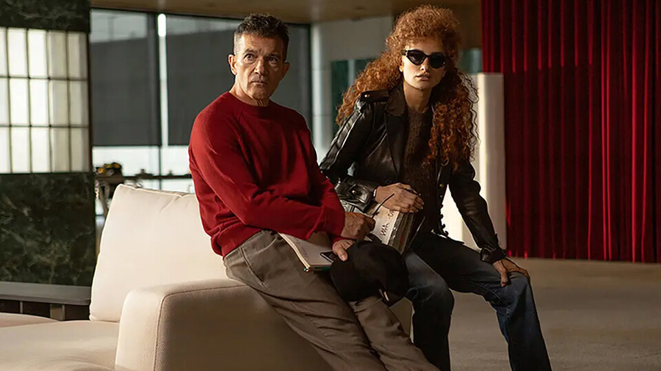 "Official Competition" stars Antonio Banderas (left) as a preening actor and Penélope Cruz as a mad-genius director. The film shows July 1-14 at the Ross.