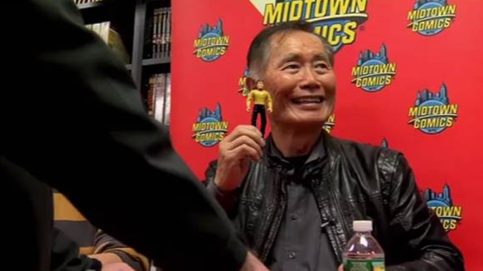 Scene from "To Be Takei," a documentary on actor George Takei (pictured). The film opens Sept. 12 at UNL's Mary Riepma Ross Media Arts Center.