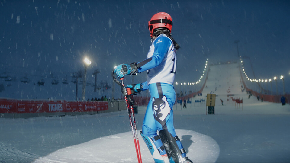 Young skier Lyz (played by Noée Abita) is featured in "Slalom," a Cannes-selected drama that opens May 21 at the Ross.